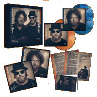 Steve Lukather & Joseph Williams - 2021 I Found The Sun / Denizen Tenant - Blue & Orange Tranparent Marble vinyl LP box  - 687 kr.